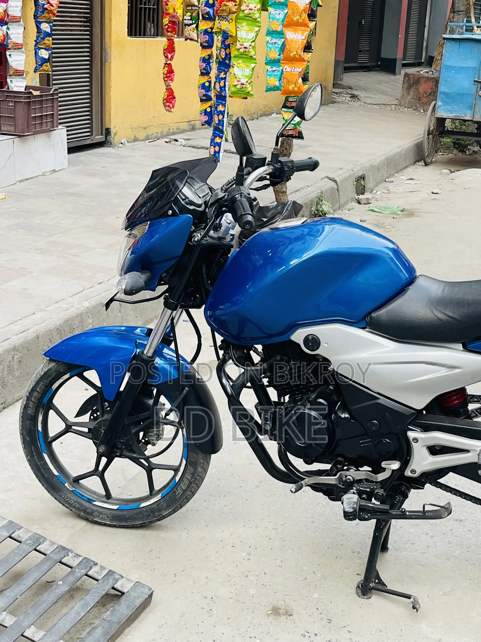 Bajaj Discover 125 2014 Blue