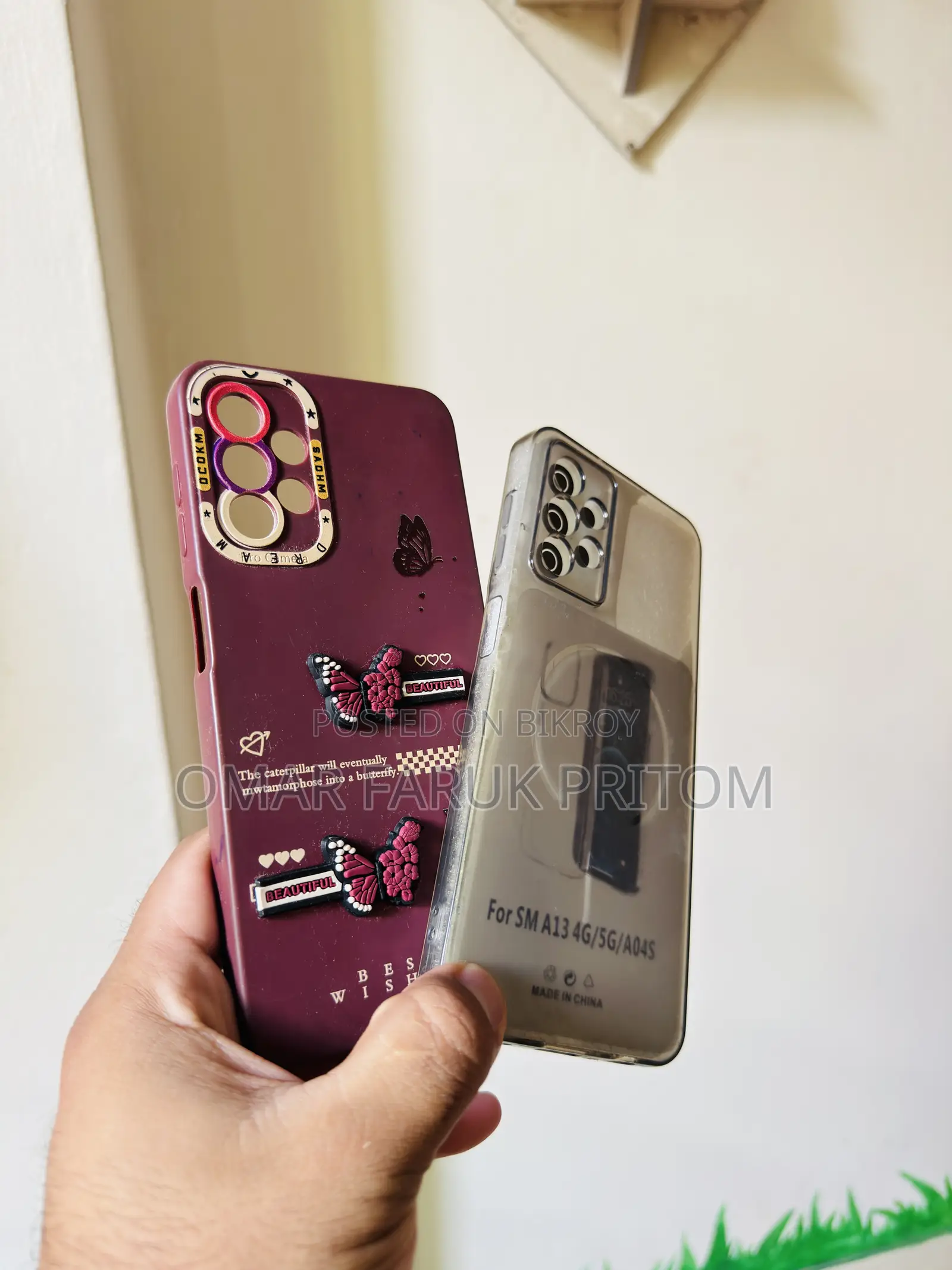 Iphone17pro Max / iPhone-X / Samsung A32 Backcover; cases