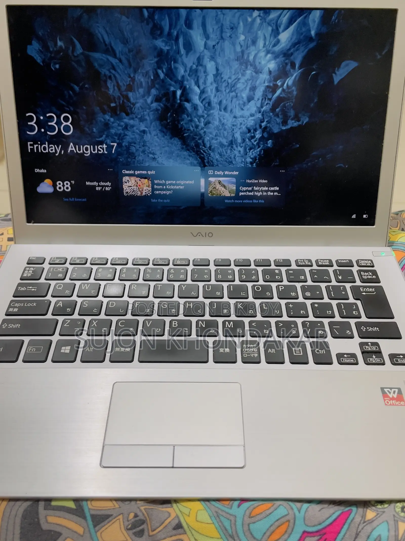 Laptop Sony VAIO Pro 13 SVP1321M2EB 4GB Intel Core i3 SSD 128GB