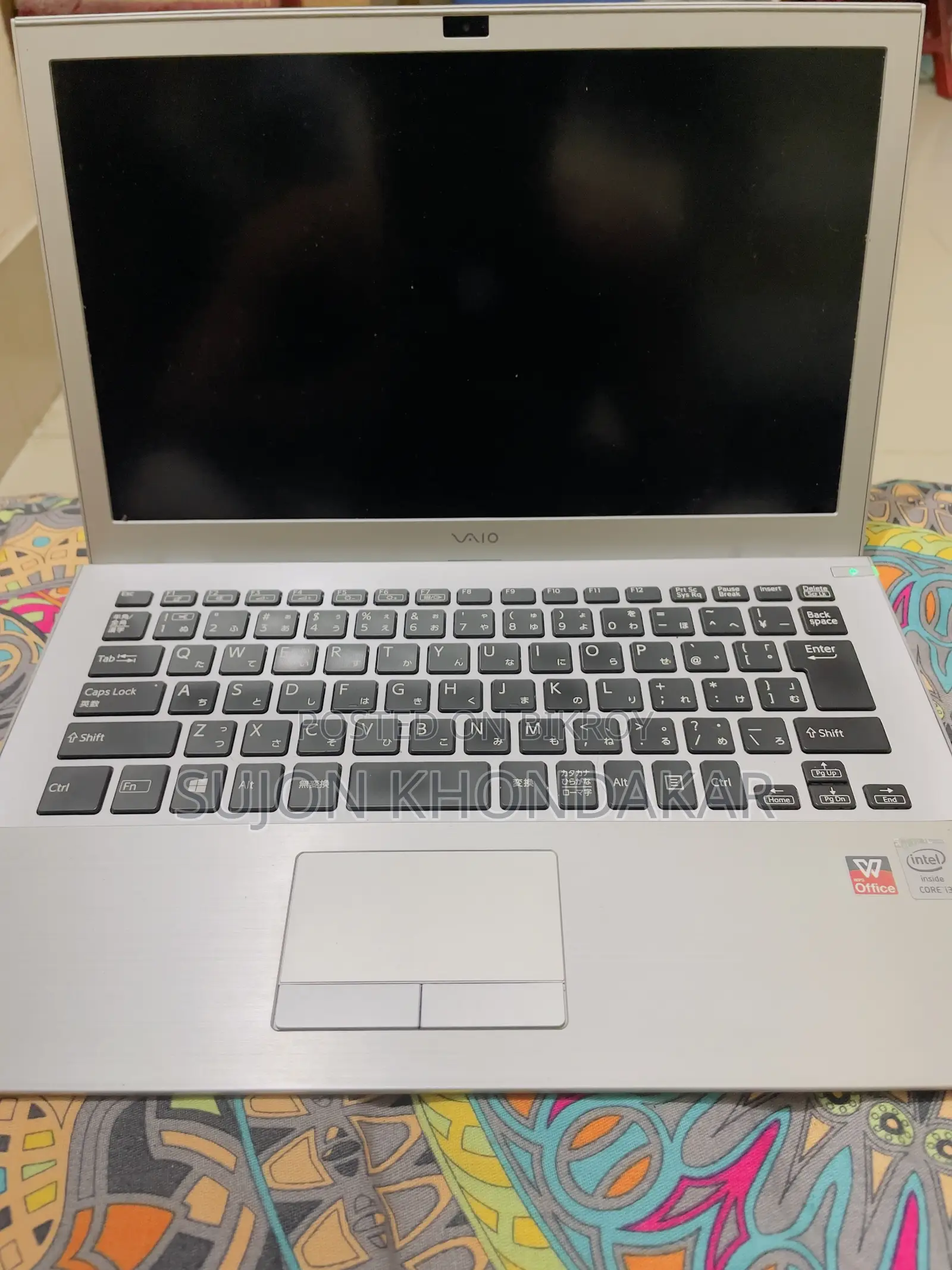 Laptop Sony VAIO Pro 13 SVP1321M2EB 4GB Intel Core i3 SSD 128GB
