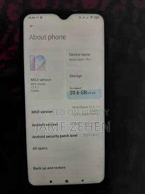 Xiaomi Redmi Note 7 Pro 64 GB Black