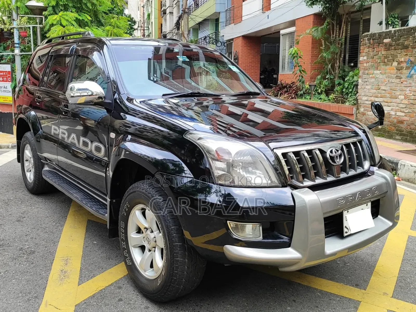 Toyota Land Cruiser Prado 2.7 I 16V 2007 Black