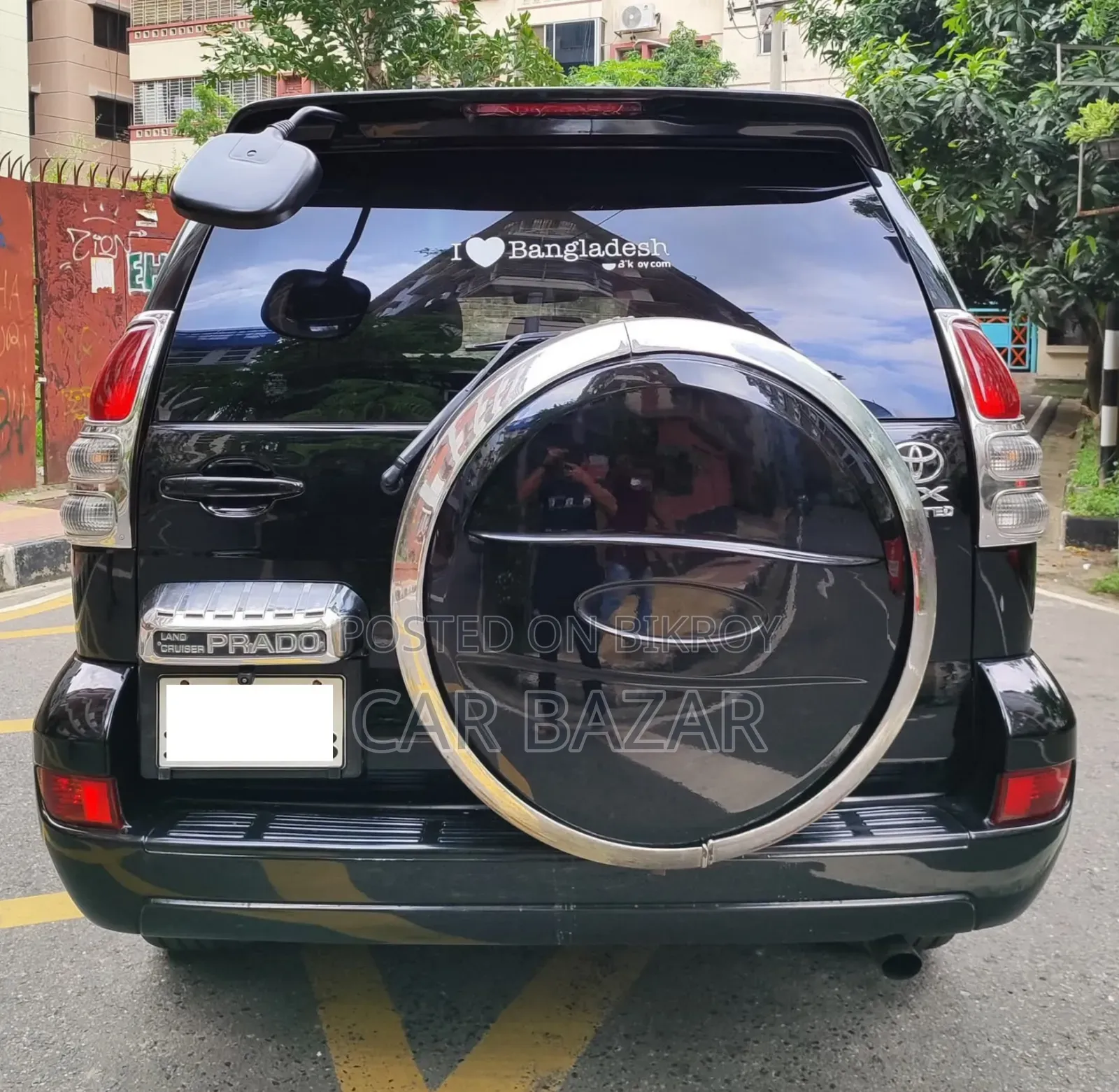 Toyota Land Cruiser Prado 2.7 I 16V 2007 Black