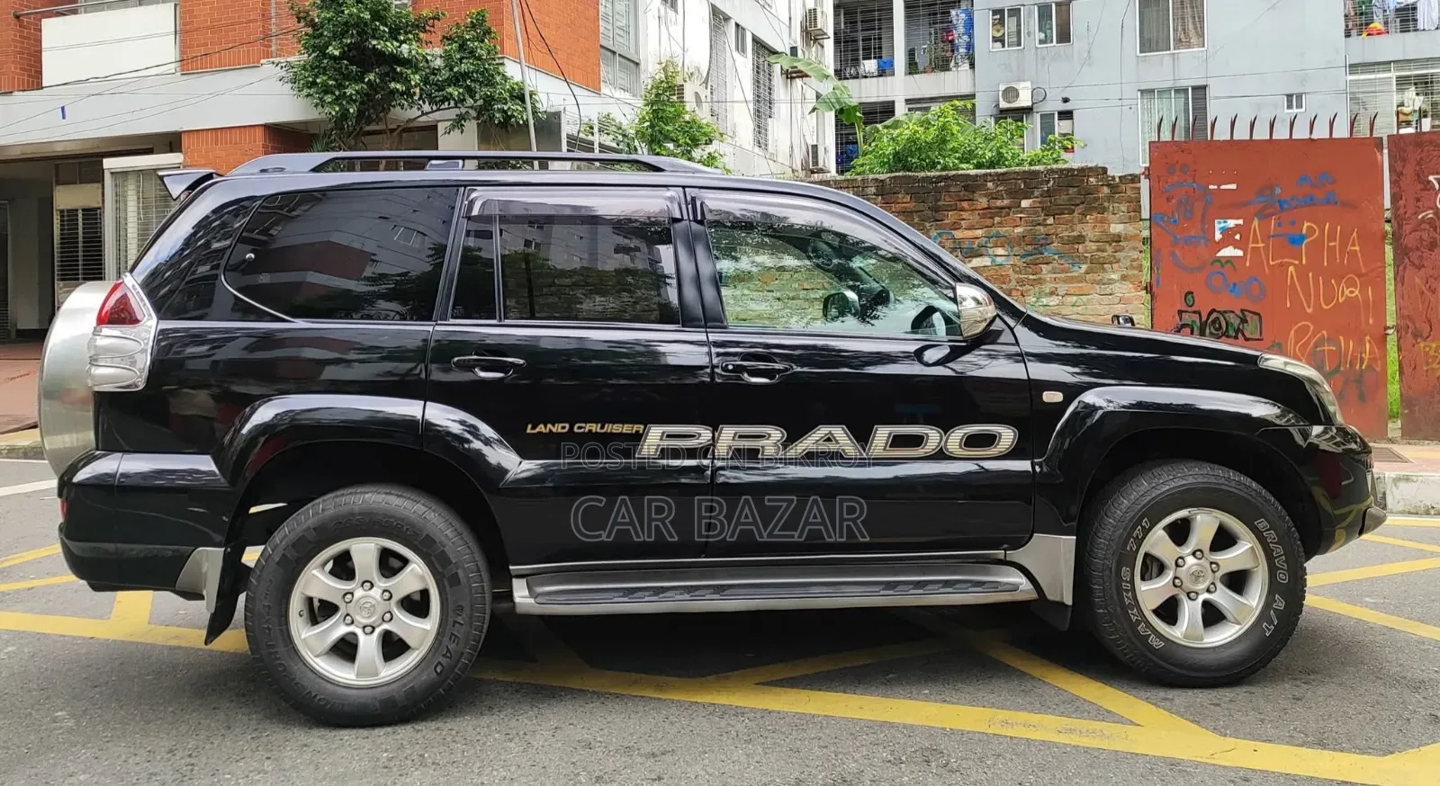 Toyota Land Cruiser Prado 2.7 I 16V 2007 Black