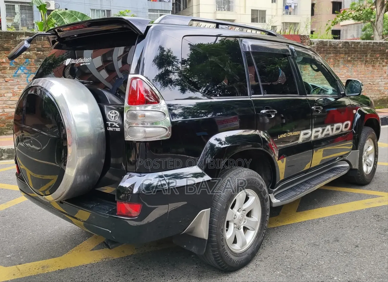 Toyota Land Cruiser Prado 2.7 I 16V 2007 Black