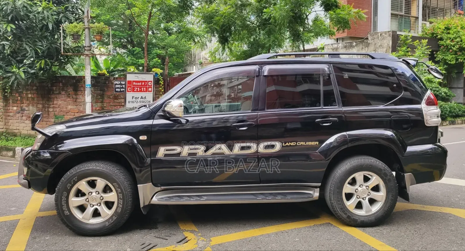 Toyota Land Cruiser Prado 2.7 I 16V 2007 Black
