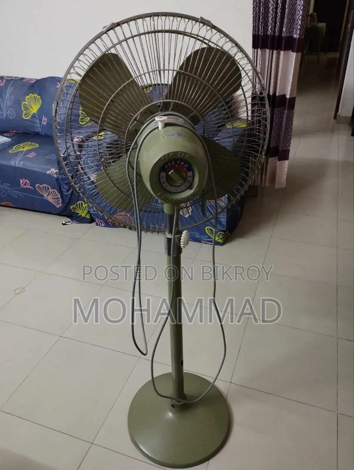 পাক ফ্যান ২০ ইঞ্চি