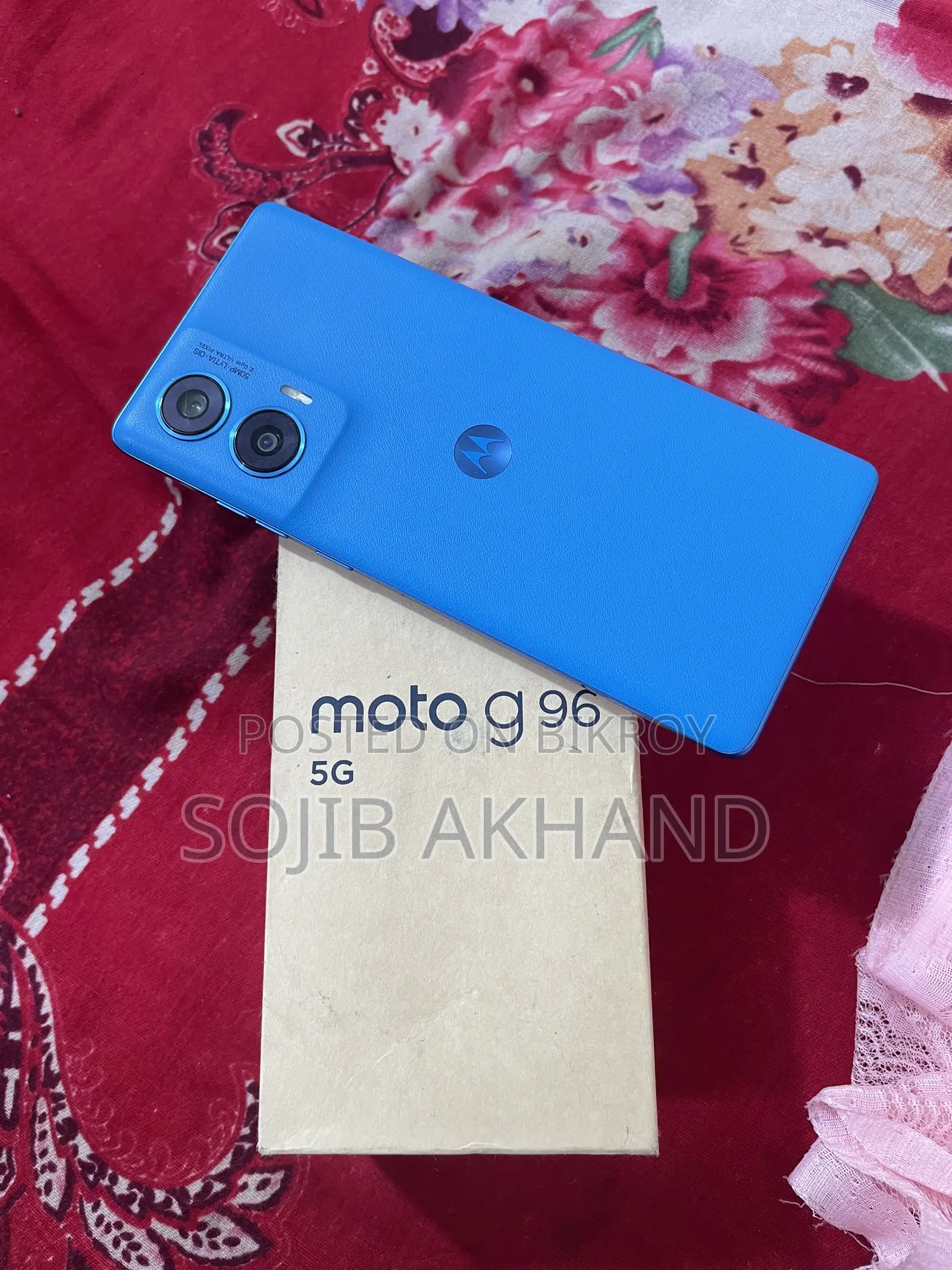 মোটরোলার জি৯৬ ৫জি ১২৮ জিবি ব্লু