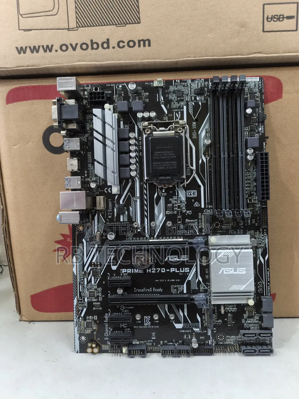 ASUS Prime H270 Plus Motherboard 6th 7th Gen