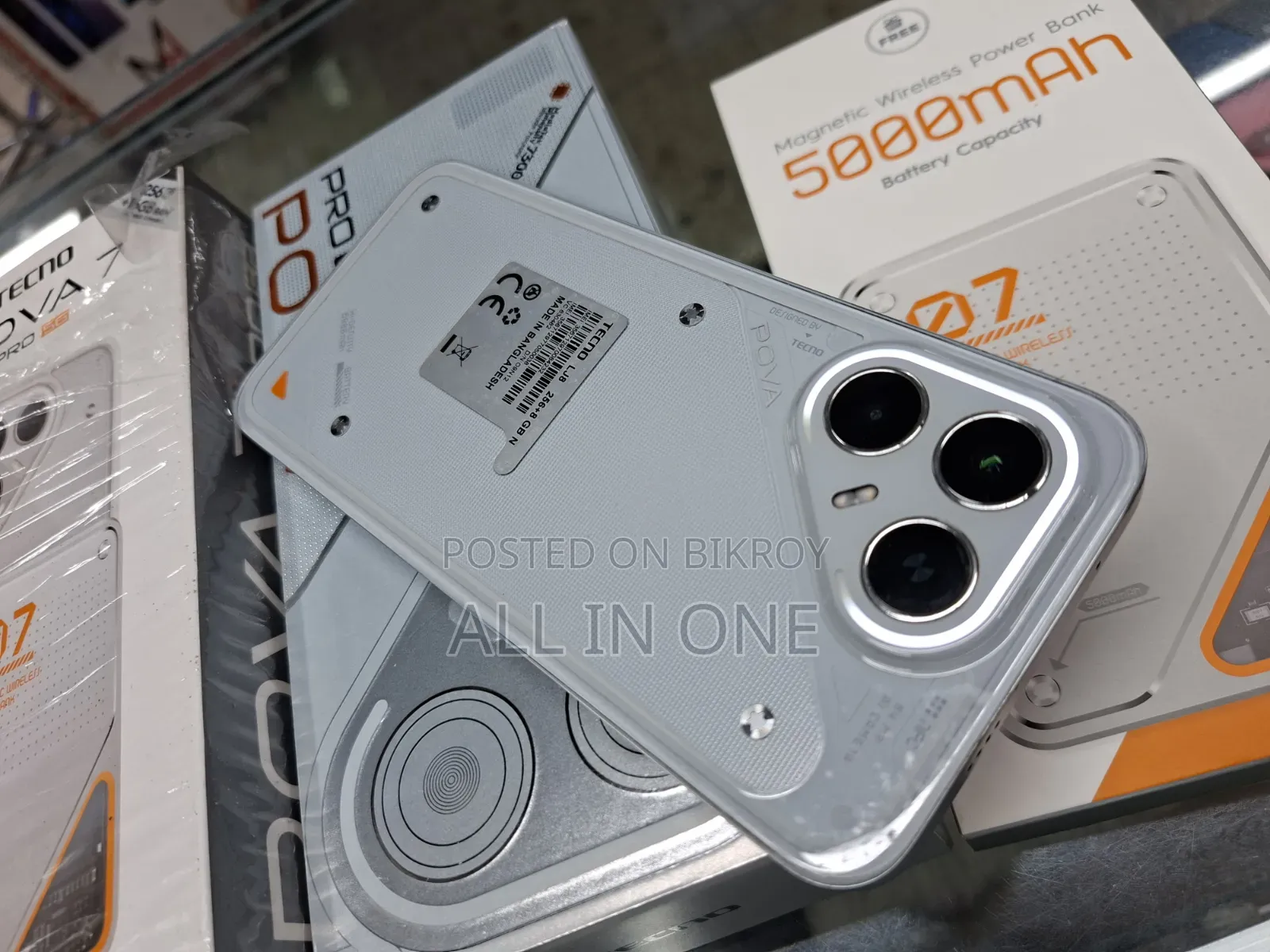 Tecno Pova 7 Pro 5G 256 GB Silver