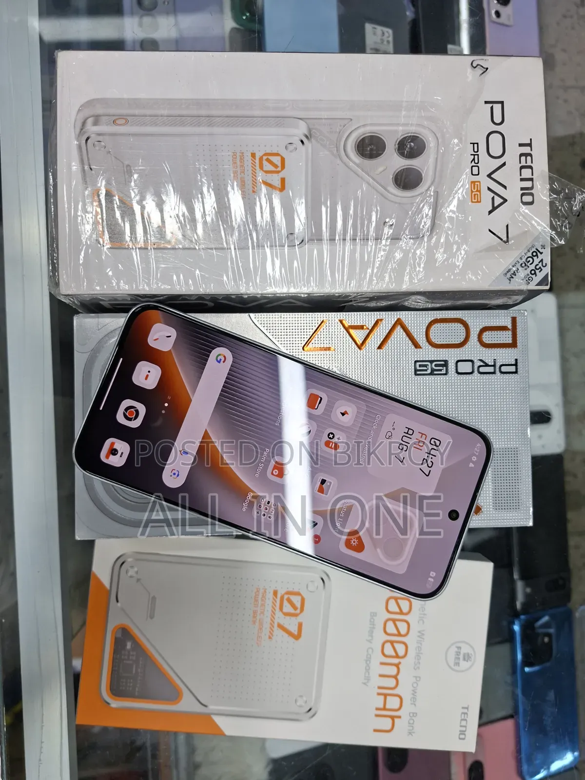Tecno Pova 7 Pro 5G 256 GB Silver