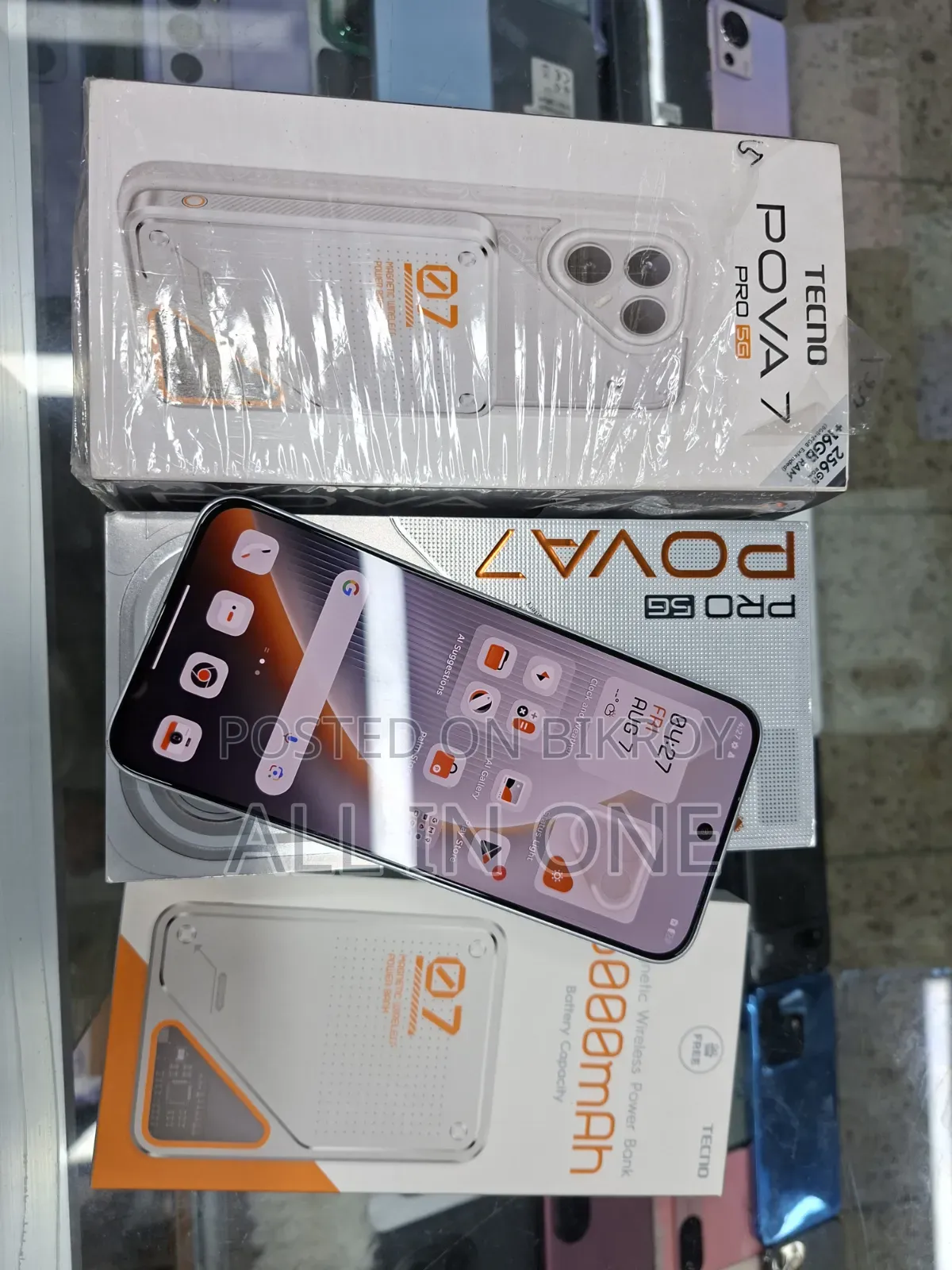 Tecno Pova 7 Pro 5G 256 GB Silver