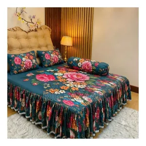Ruffled Bed Sheet