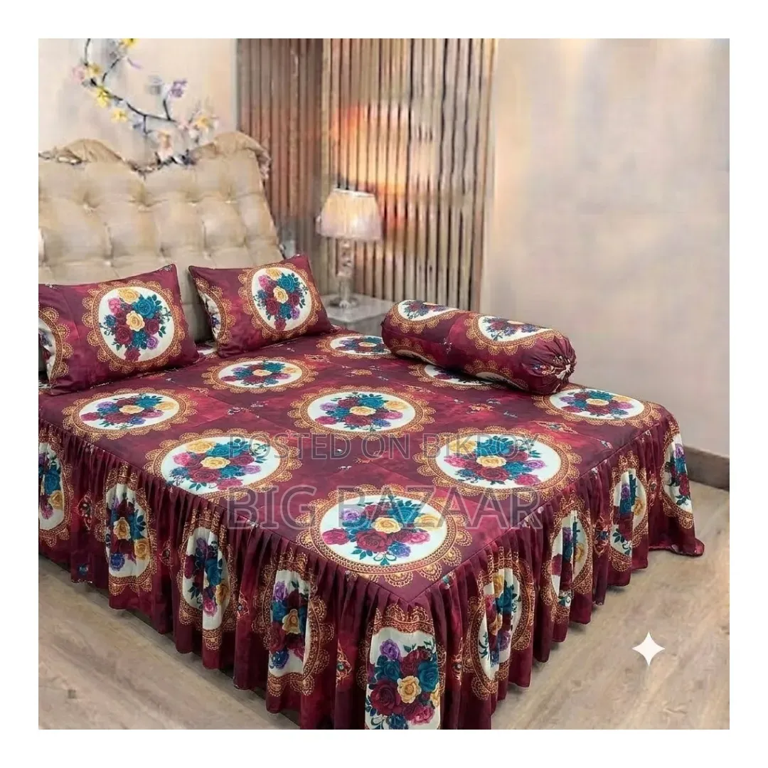 Ruffled Bed Sheet