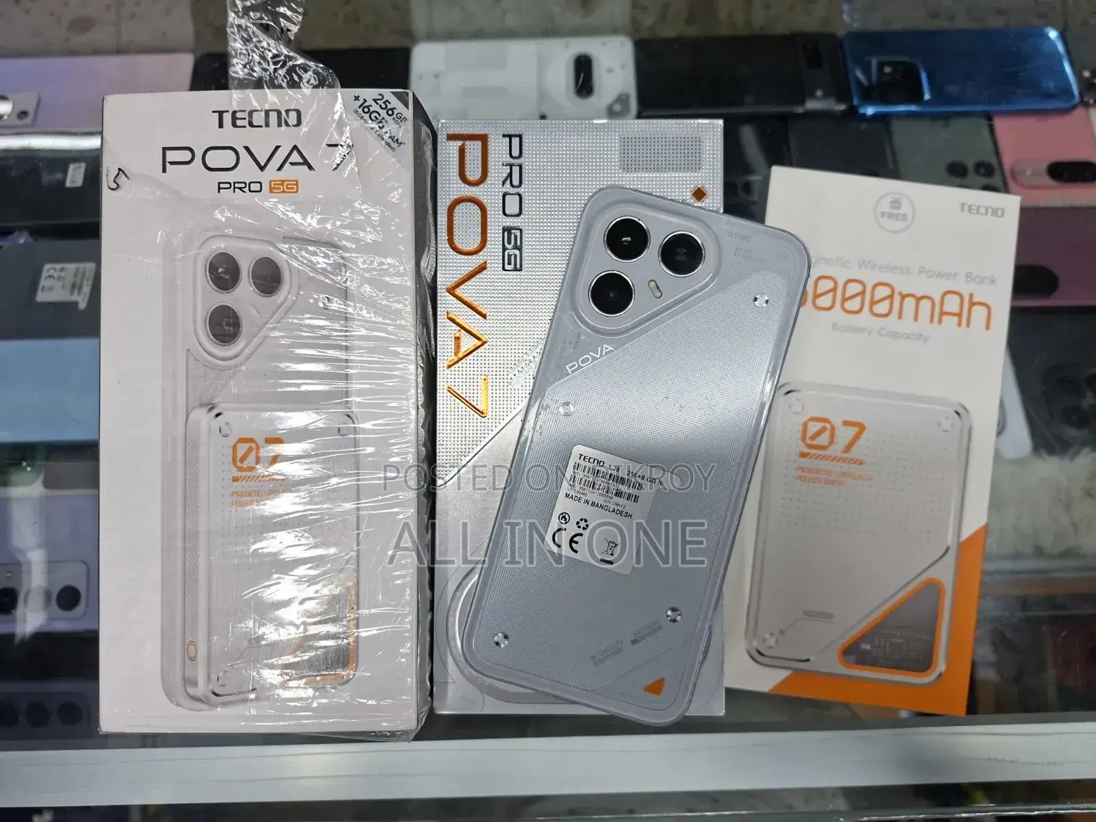 Tecno Pova 7 Pro 5G 256 GB Silver