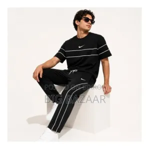Premium Tshirt and Trouser Tracksuit Set for Men