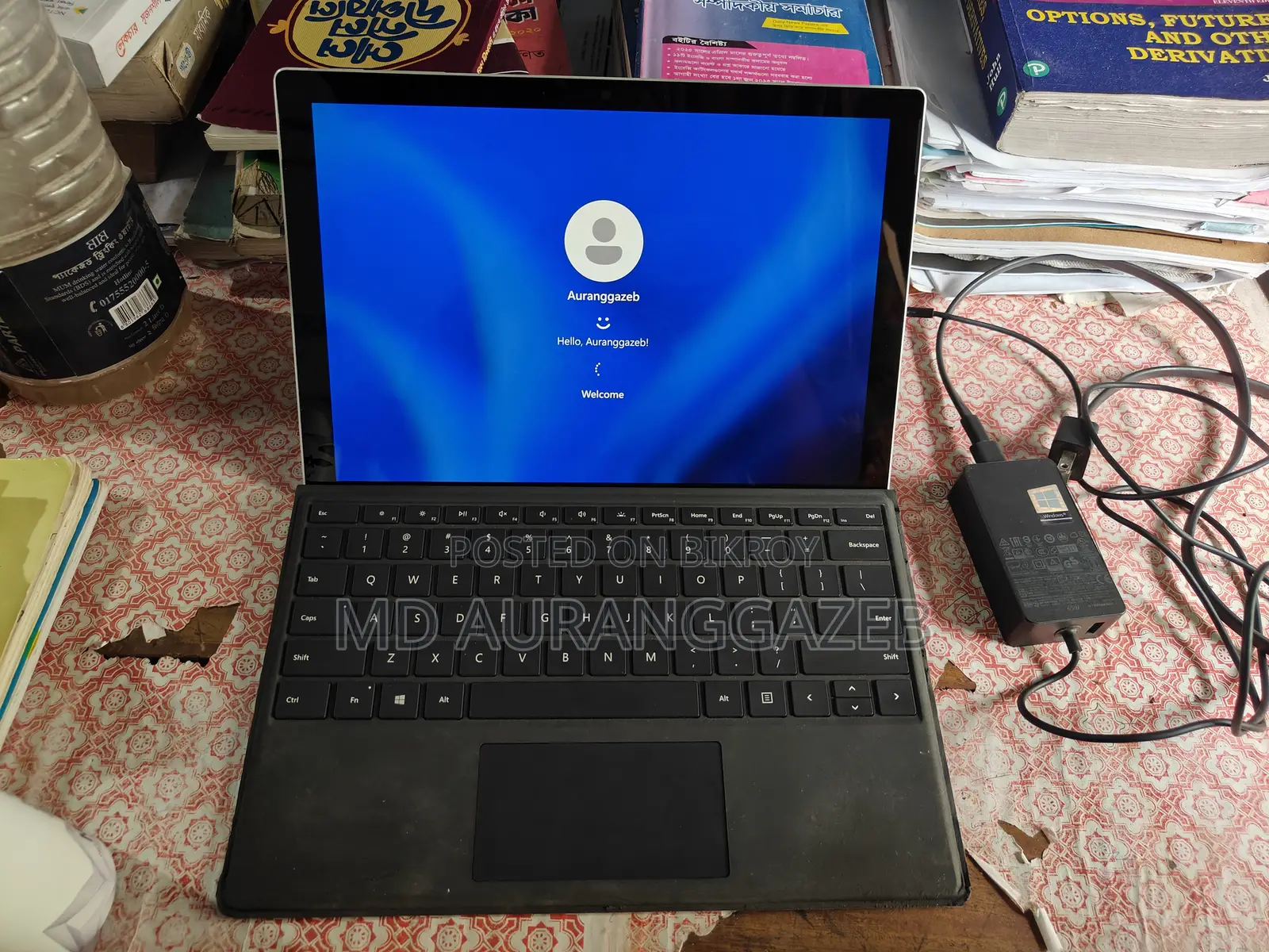 Laptop Microsoft Surface Pro 7 8GB Intel Core I5 SSD 256GB