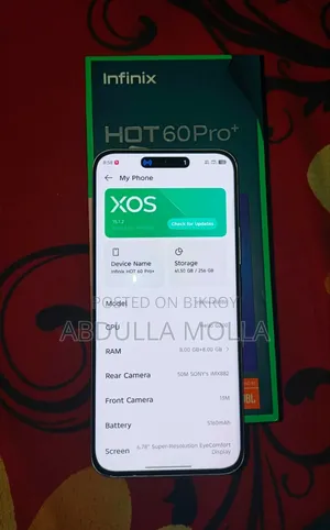 Infinix Hot 60 Pro+ 256 GB Silver