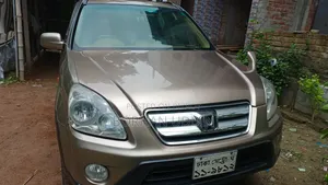 Honda CR-V EX 4-Wheel Drive Automatic 2002 Gold
