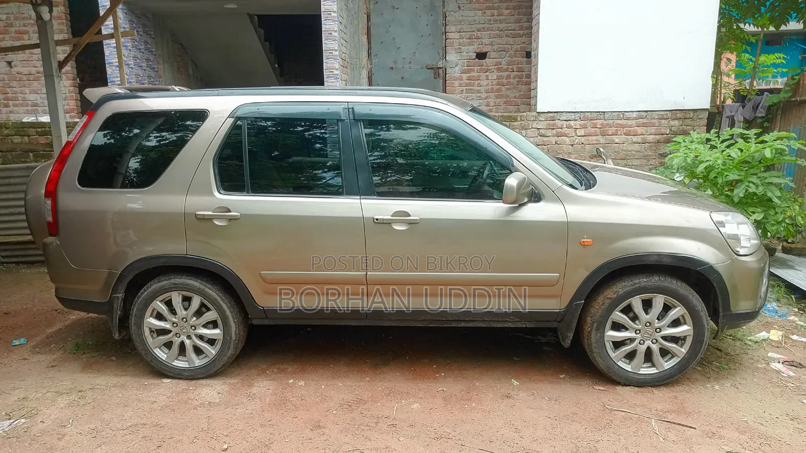 Honda CR-V EX 4-Wheel Drive Automatic 2002 Gold