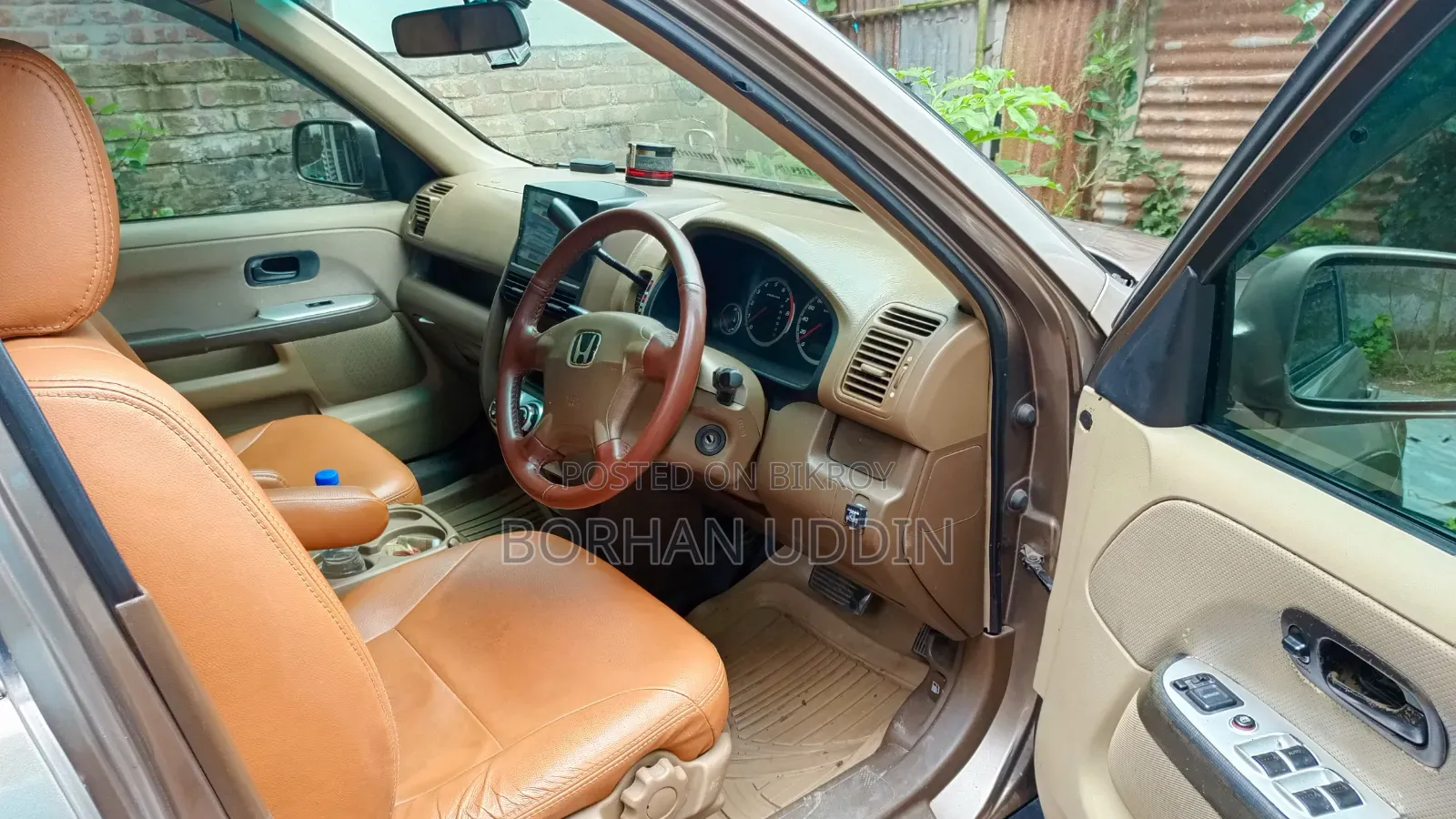 Honda CR-V EX 4-Wheel Drive Automatic 2002 Gold