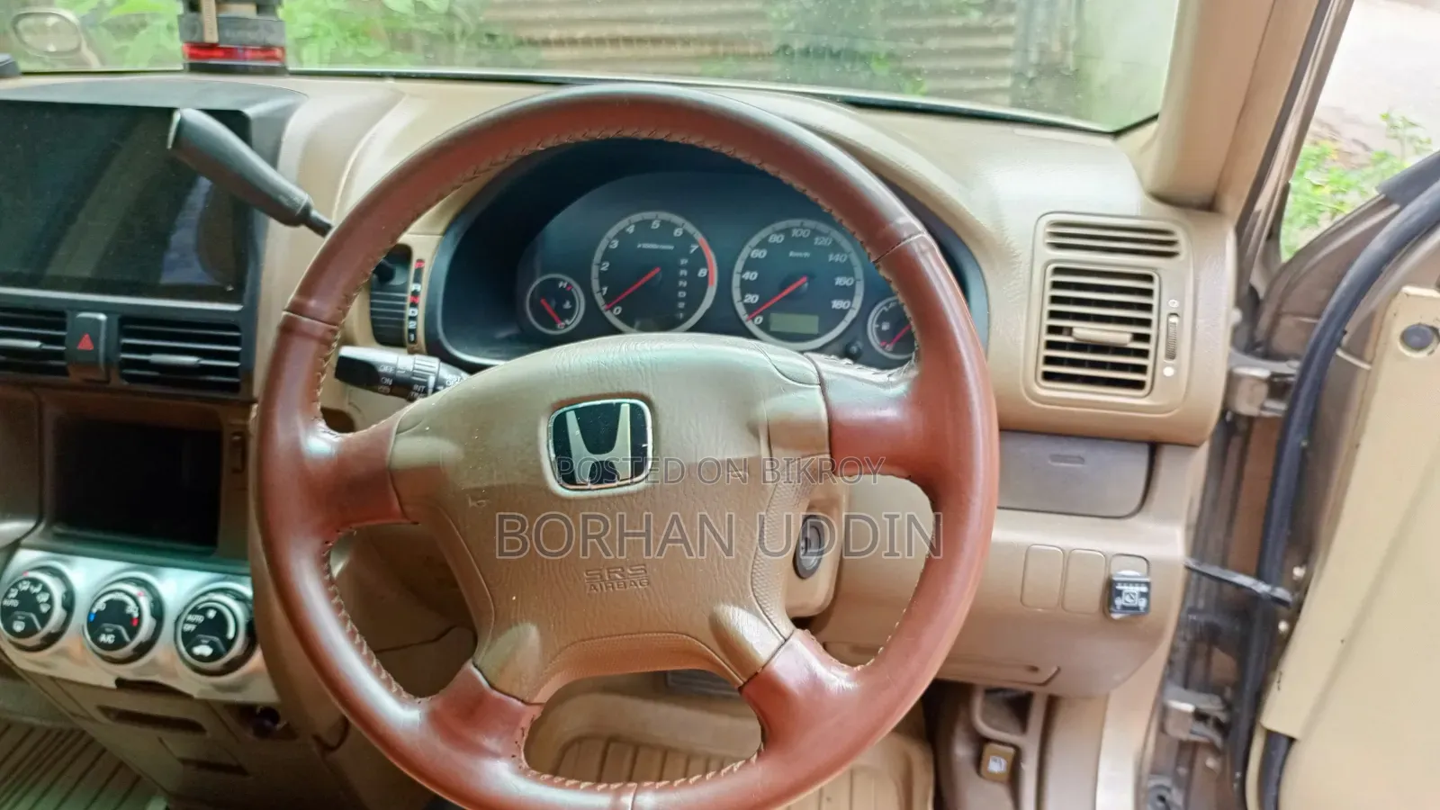 Honda CR-V EX 4-Wheel Drive Automatic 2002 Gold