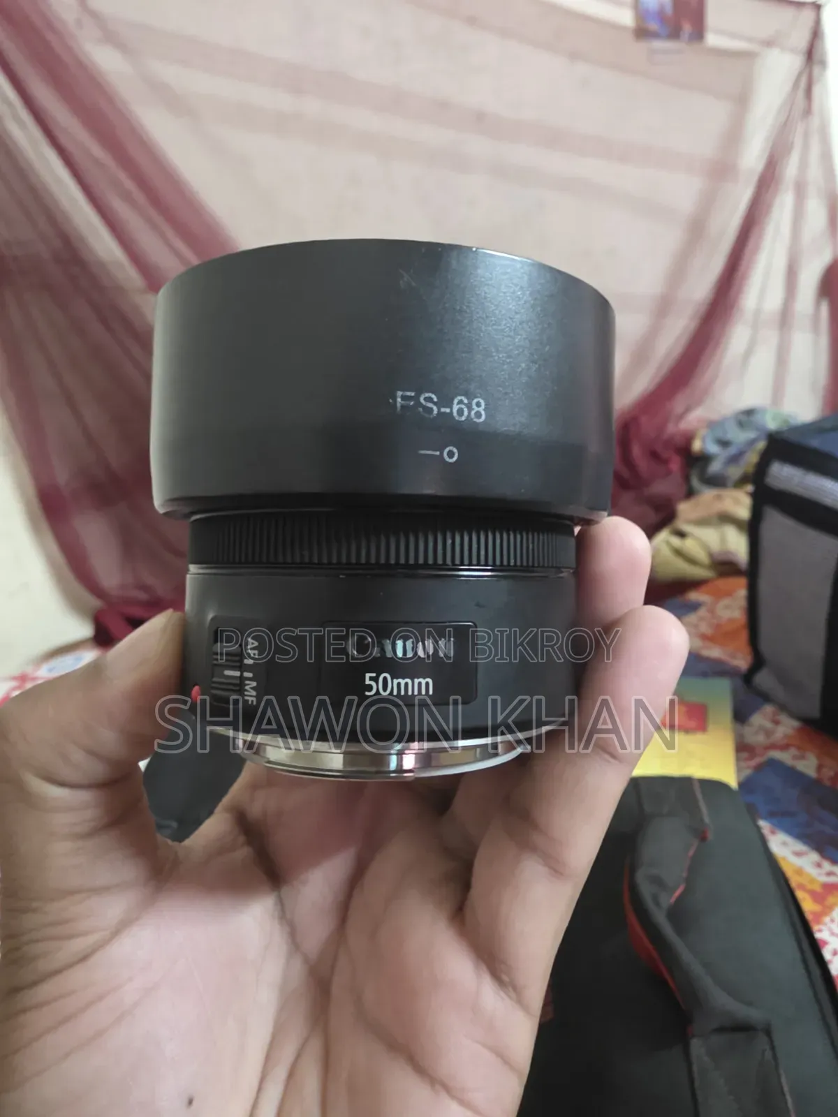 Canon 1200D Camera with Canon EF Lens 50 Mm 1.4 STM