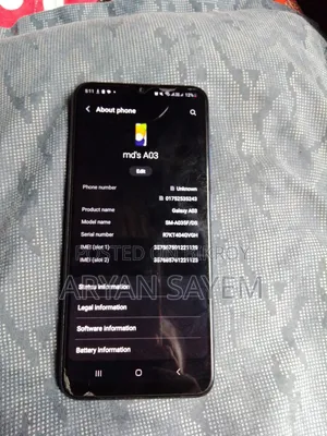 Samsung Galaxy A03 32 GB Blue