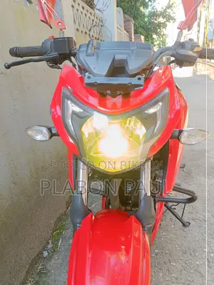 TVS Apache 160 4V 2019 Red