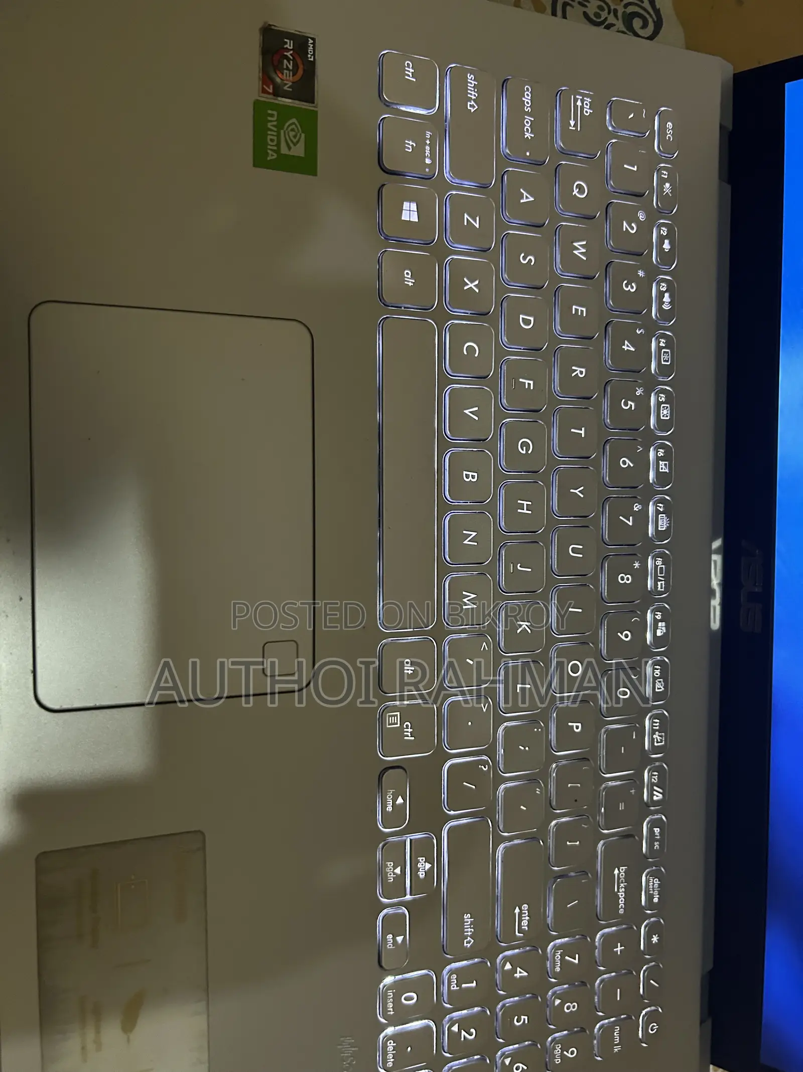 Laptop ASUS 8GB AMD Ryzen 7 SSD 512GB