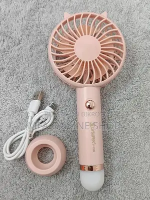 Jysuper 2320 Model Mini Rechargble Fan With Led Light