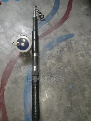 Fiber fishing rod and wheel machine for sale