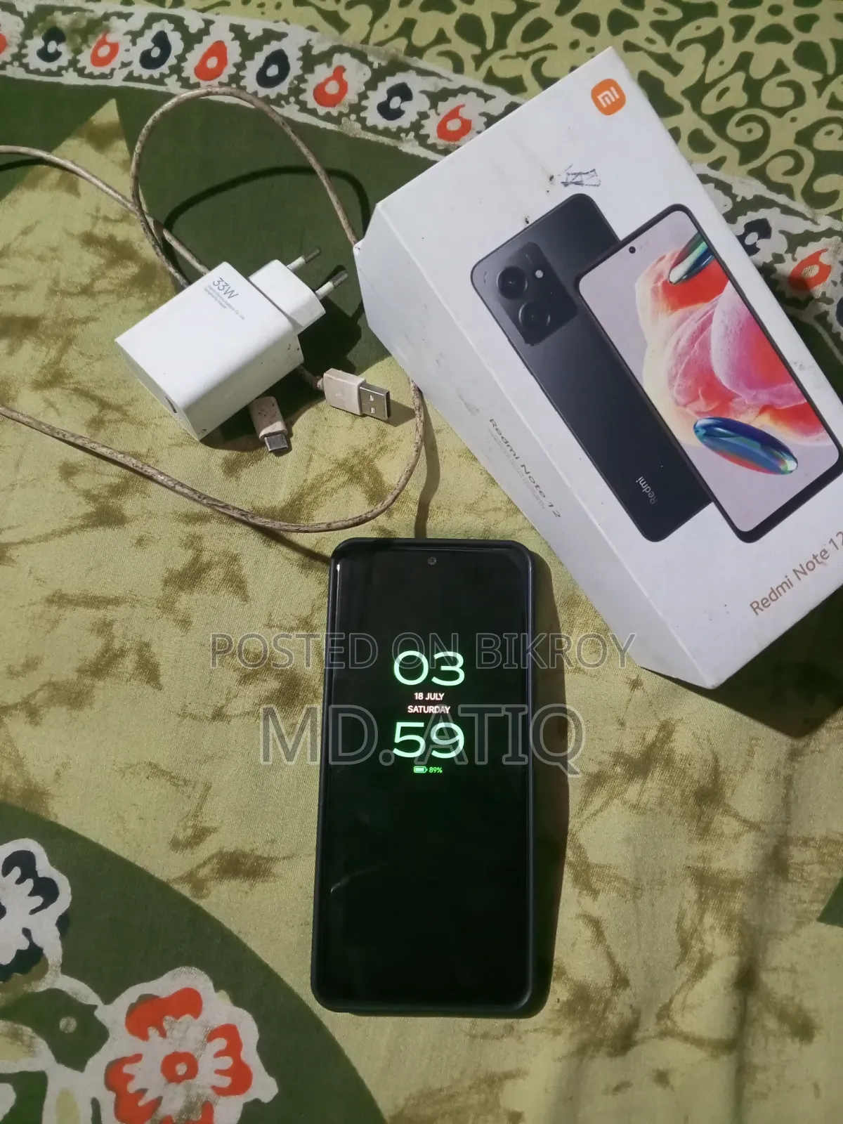 Xiaomi Redmi Note 12 128 GB Green