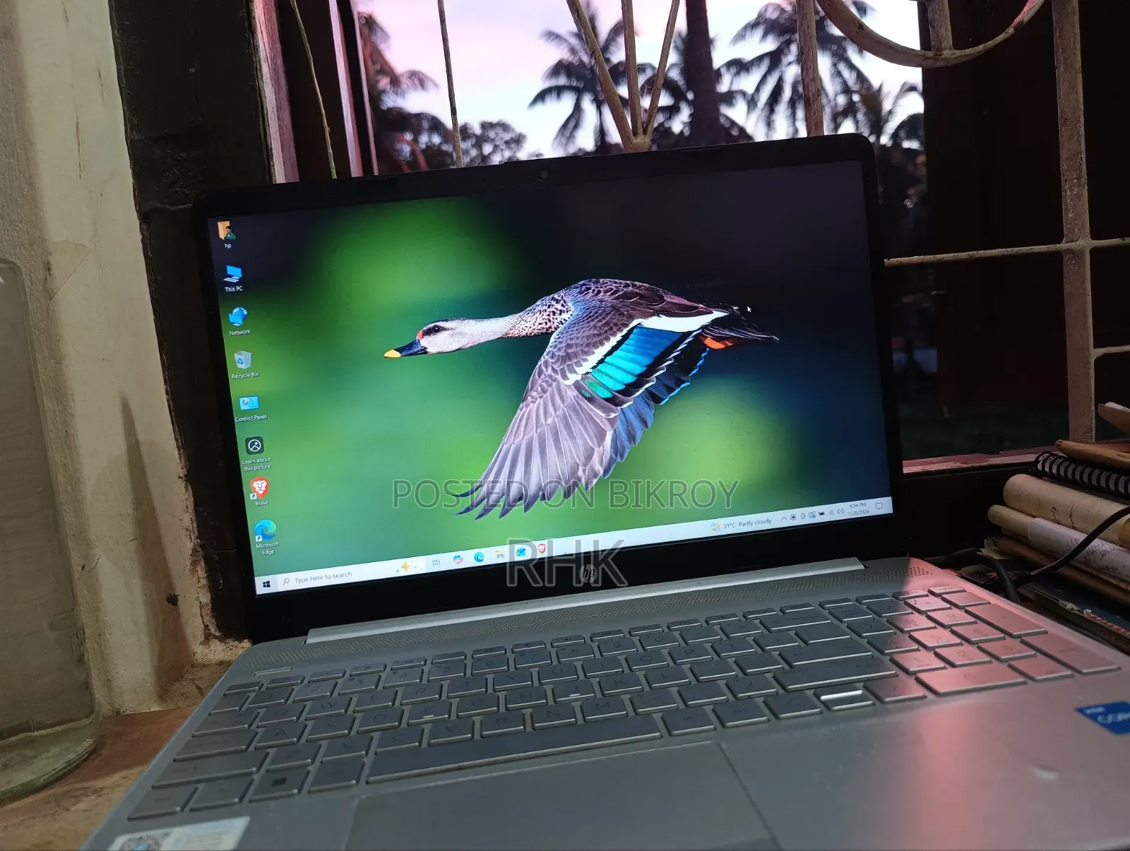 Laptop HP 15s 8GB Intel Core I5 HDD 1TB