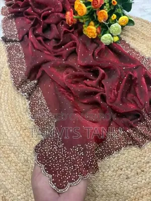 Georgette Stone Work Saree!