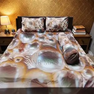 3D Printed Bedsheet 4-Piece Set - King Size