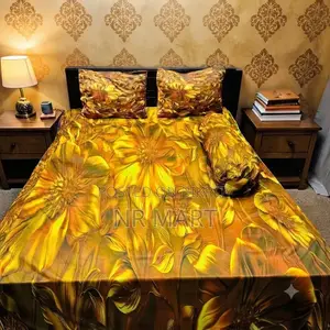 3D Printed Bedsheet 4-Piece Set - King Size