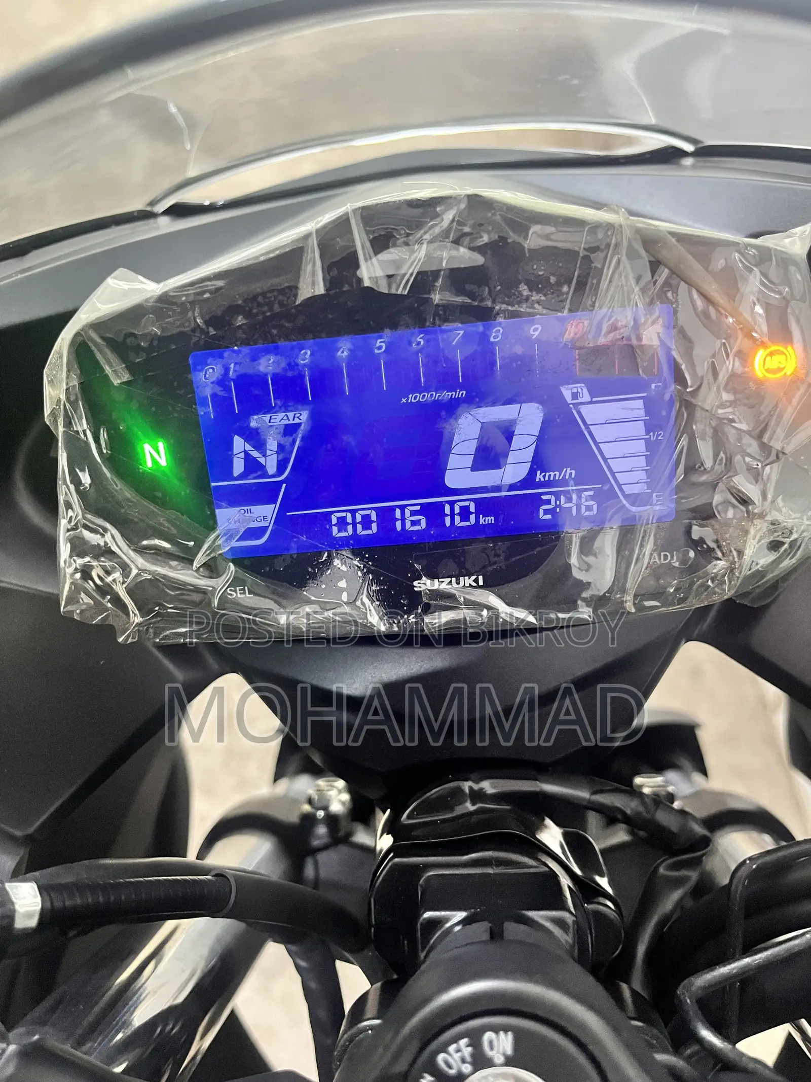 New Suzuki Gixxer SF 250 2026 Gray