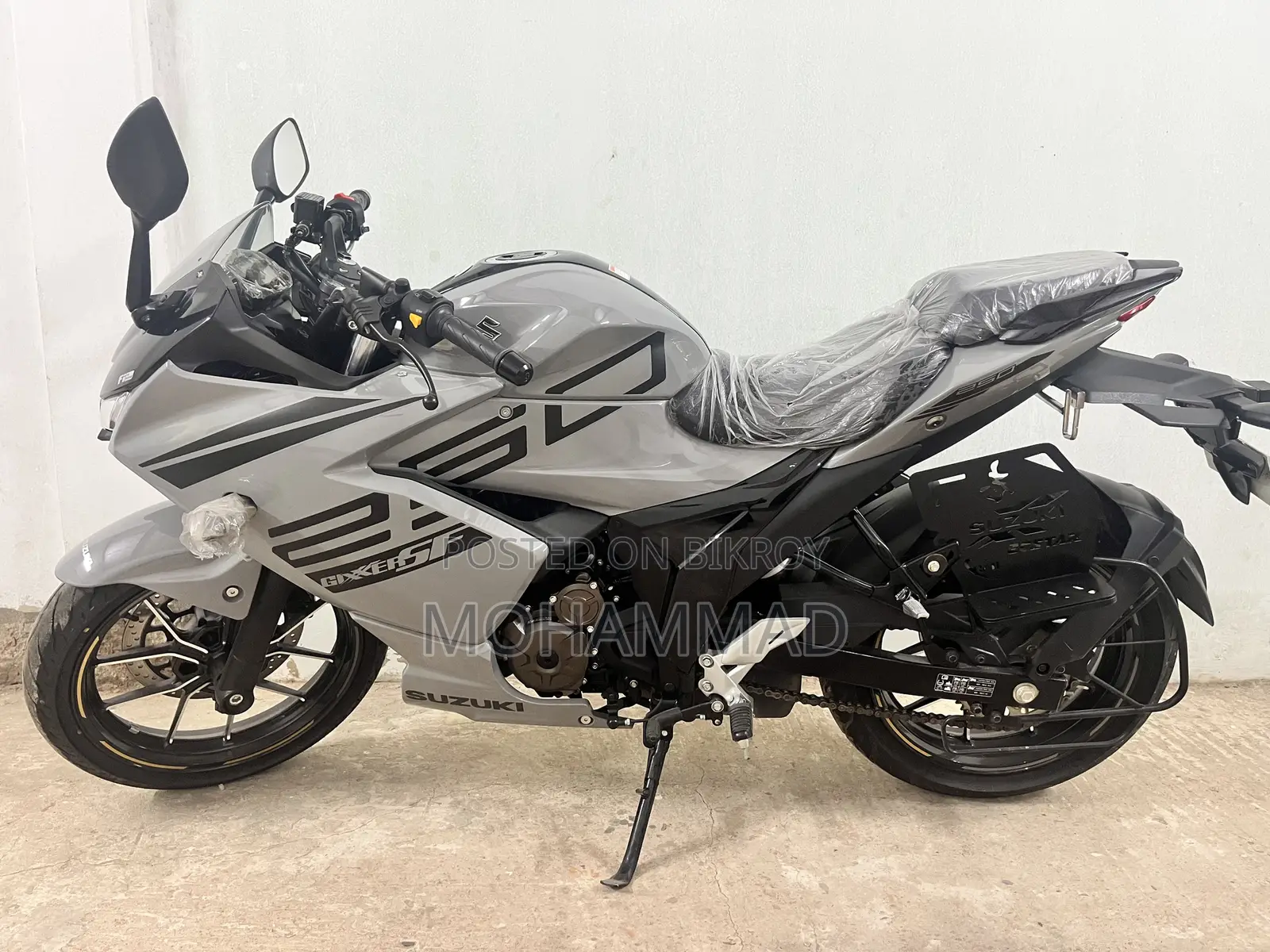 New Suzuki Gixxer SF 250 2026 Gray