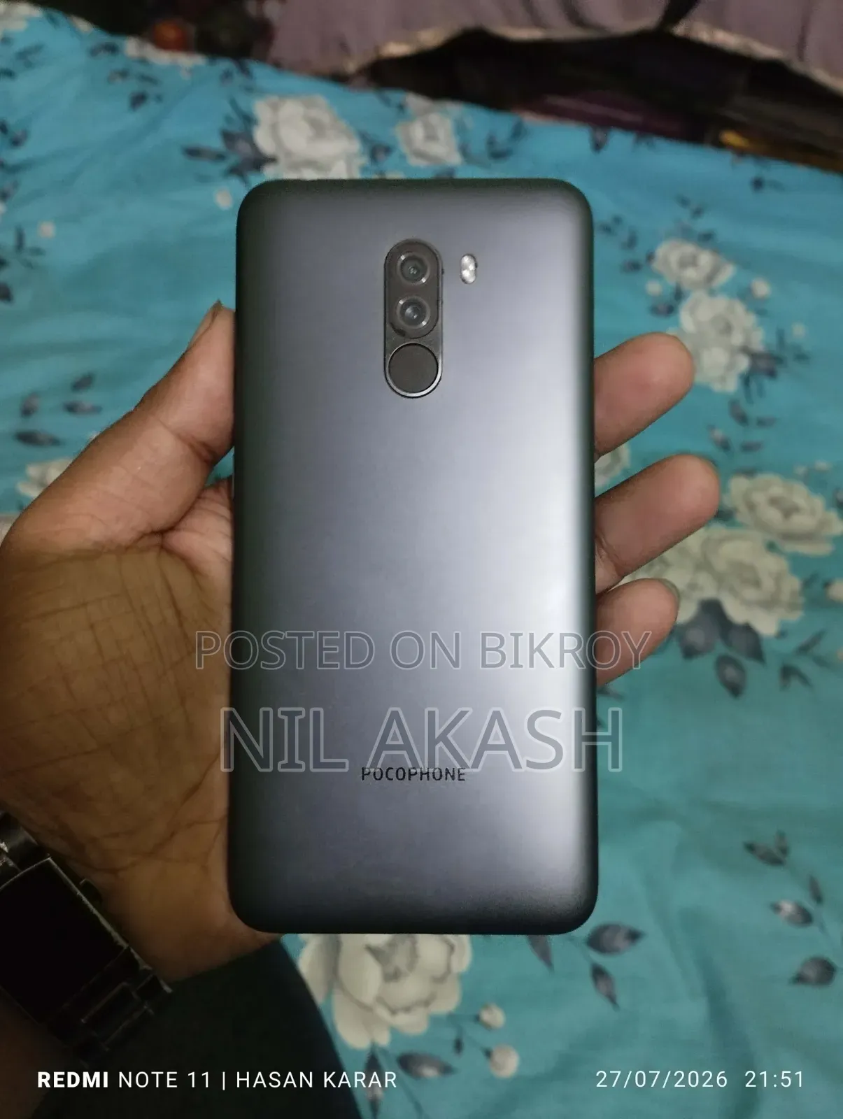 Xiaomi Pocophone F1 128 GB Black