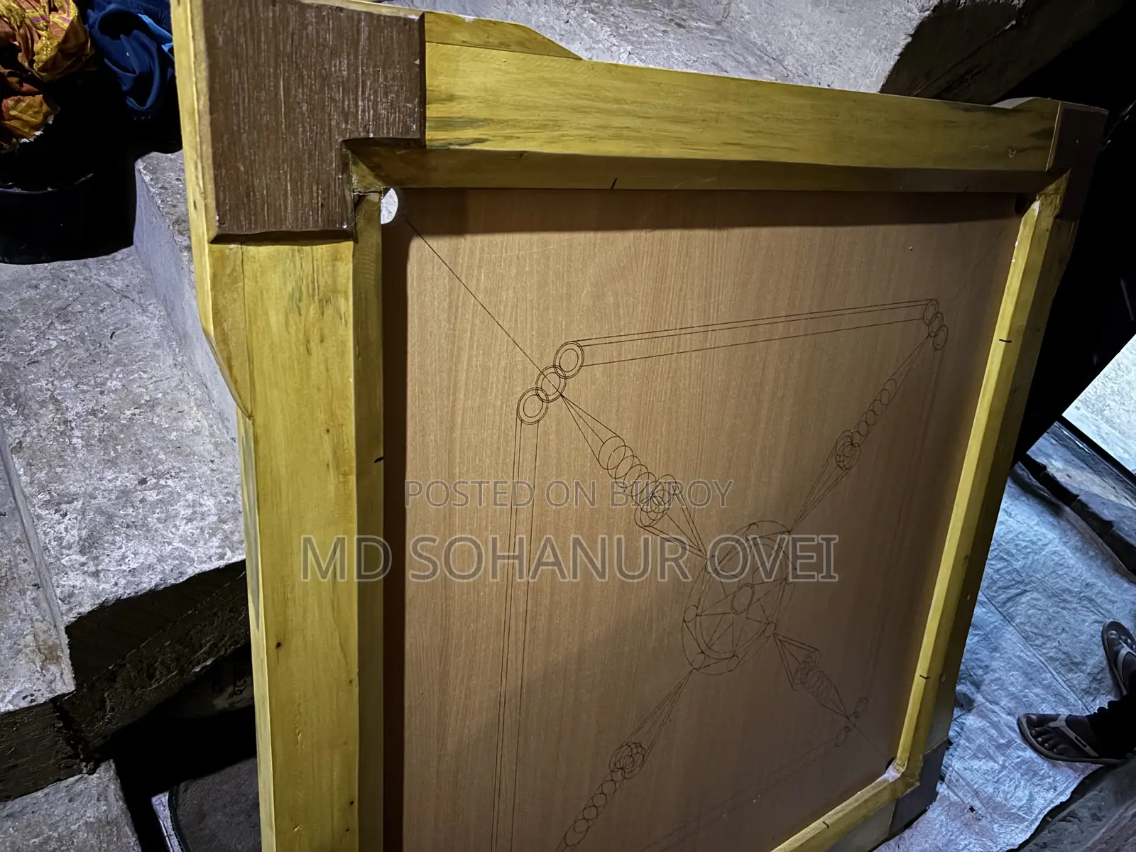 56-inch Melamine Board Carrom