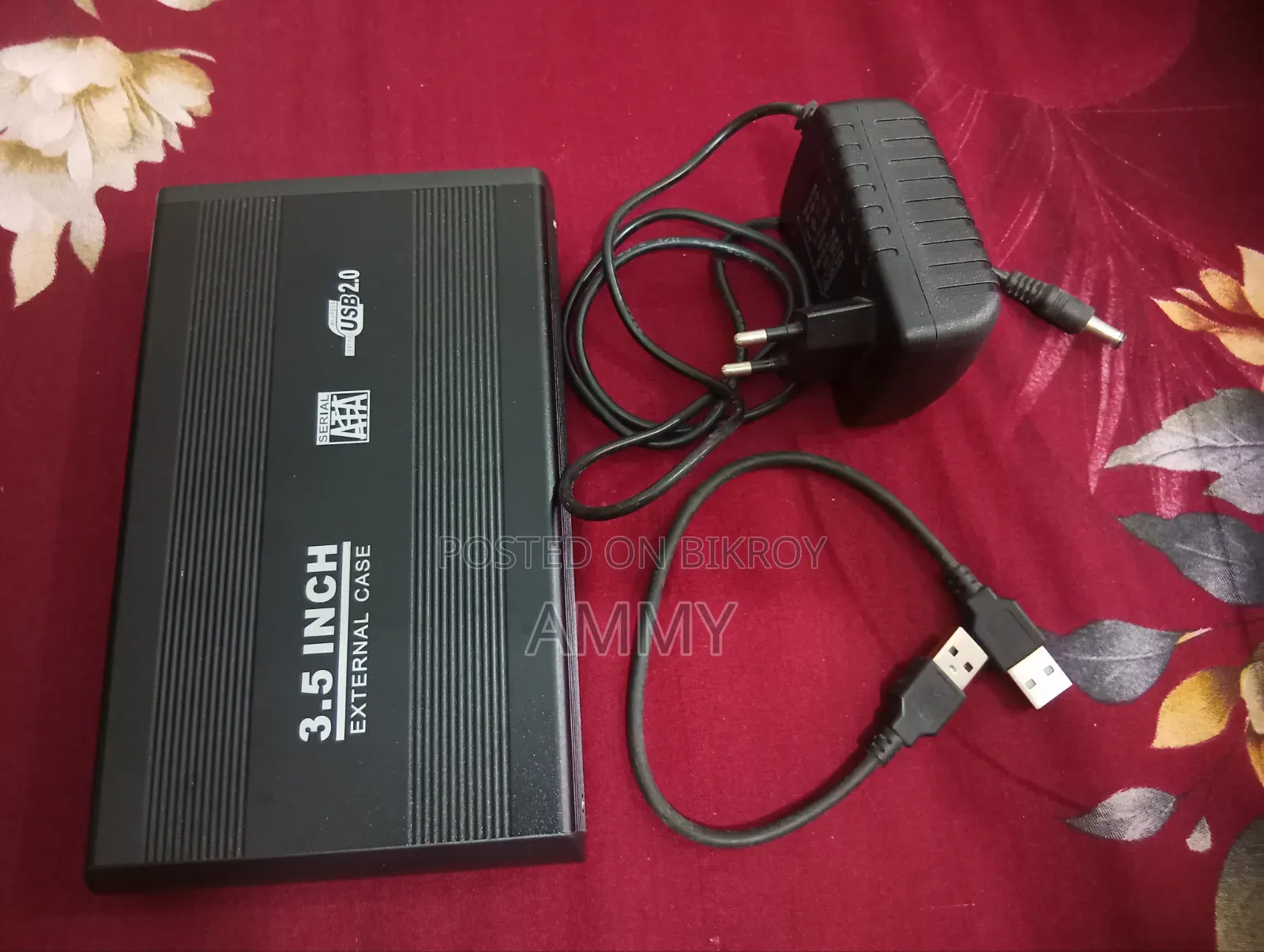 Toshiba 1TB Desktop HDD (DT01ACA100) + 3.5" USB External Enclosure