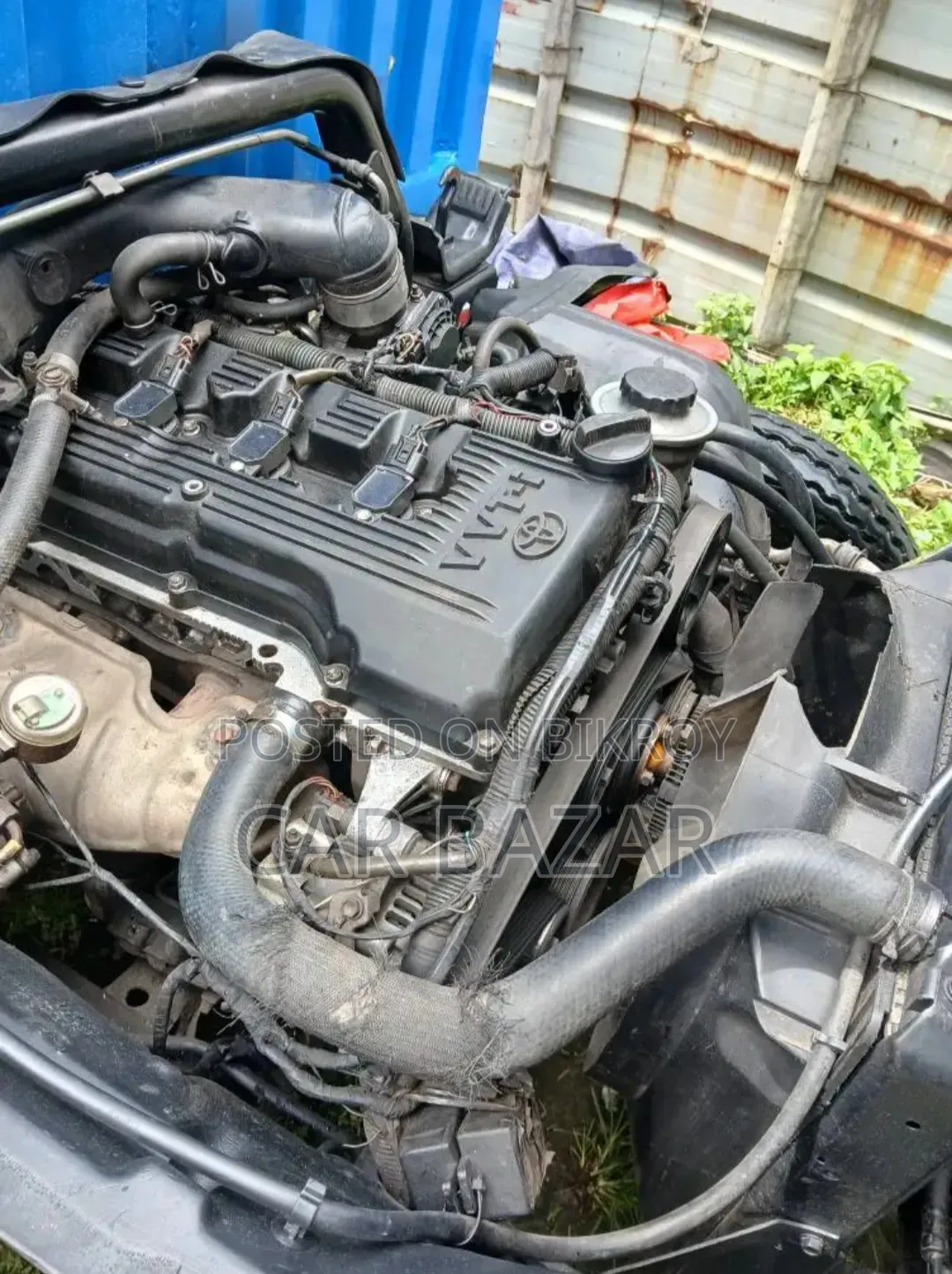 Toyota Dyna Cover Van 2004 Blue