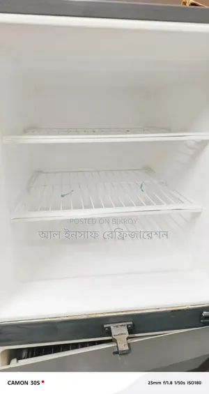 A 16.5 cubic feet refrigerator will be sold