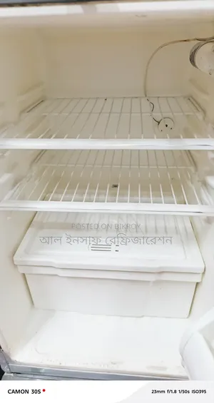 A 16.5 cubic feet refrigerator will be sold