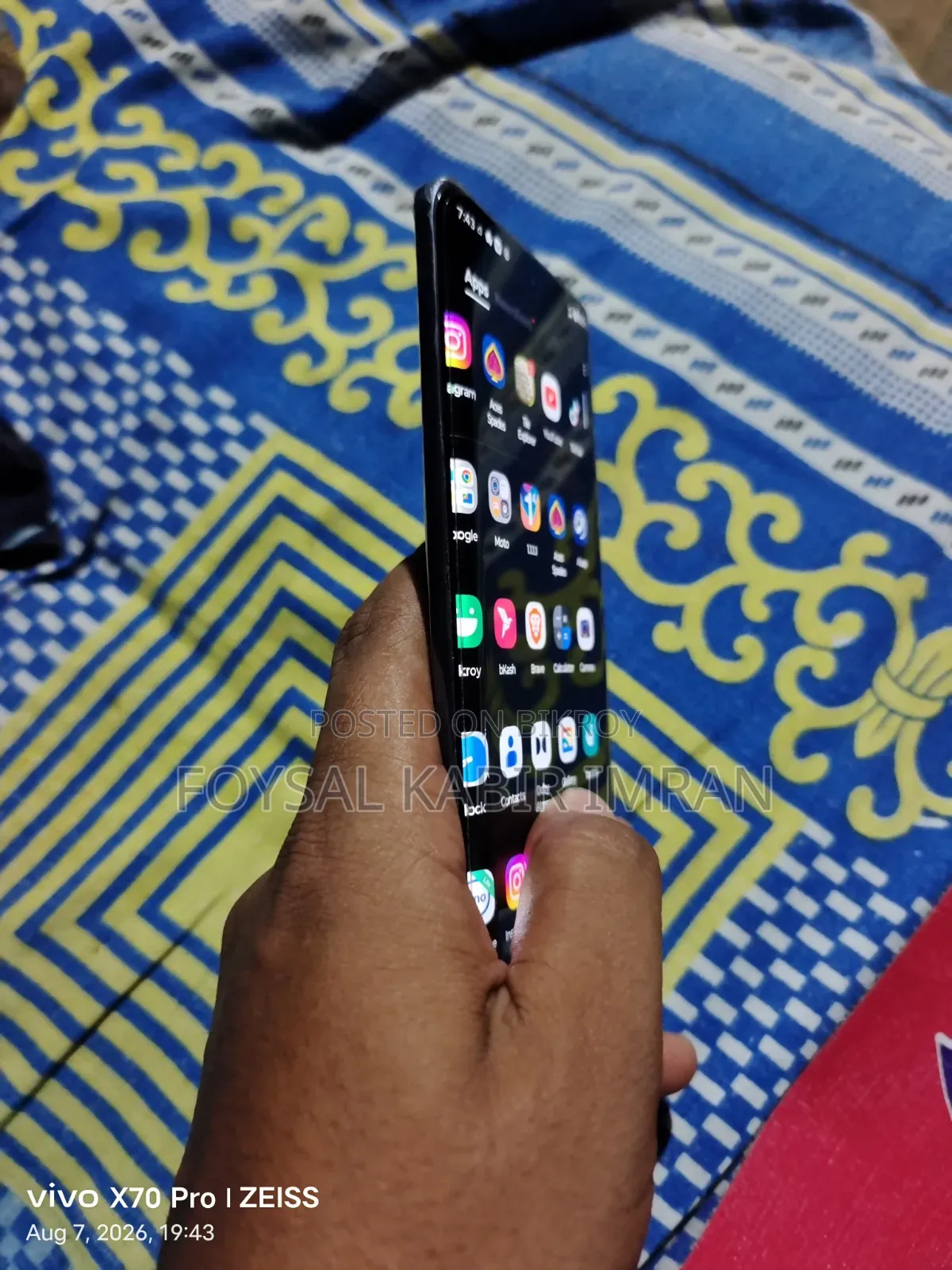 মোটররোলা এজ ৬০ ফিউশন ১২৮ জিবি গ্রে