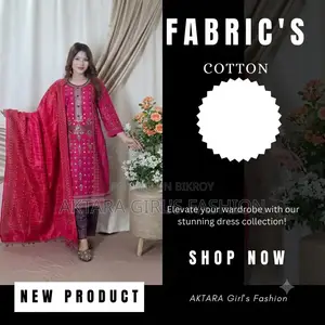 Comfortable and Premium Quality Cotton Three-Piece for Women