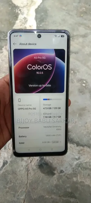 Oppo A5 Pro 128 GB Bronze
