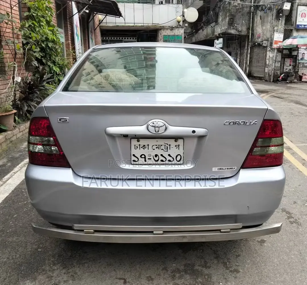 Toyota Corolla 2001 Silver