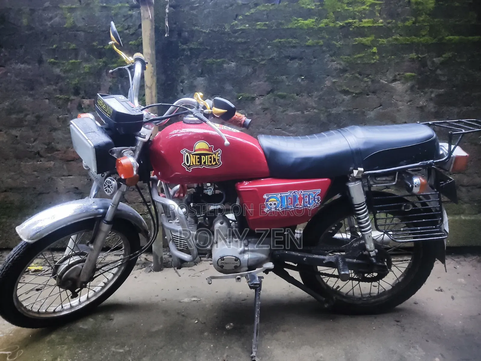 Zongshen ED 80 2017 Red